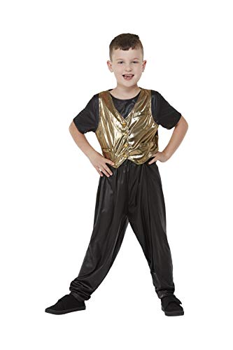 Smiffys 71072M 80s Hammertime Costume, Boys, Black, M - Age 7-9 years