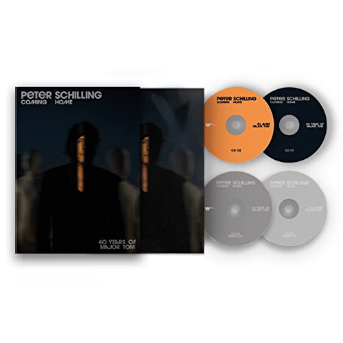 Peter Schilling "Coming Home" CD package with four discs and cover art.