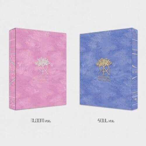 Two CD cases, pink and blue, with ornate gold tree designs.