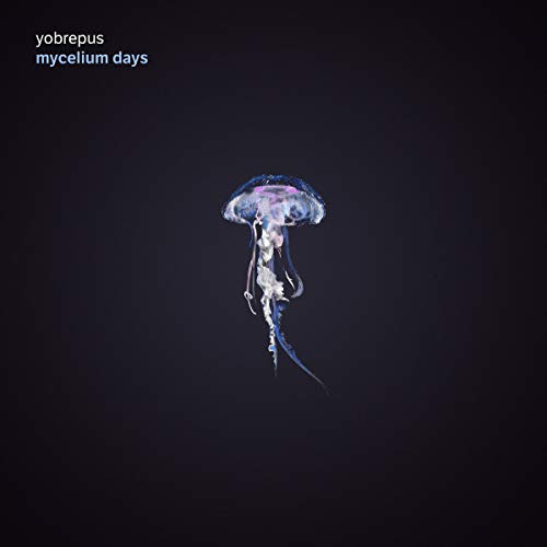 Dark album cover featuring a glowing, translucent jellyfish illustration.