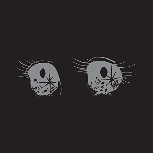 Black album cover with two stylized, sparkling-eyed faces.