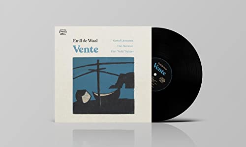 Vinyl record and album cover for "De Waal Emil - Vente" with abstract art.