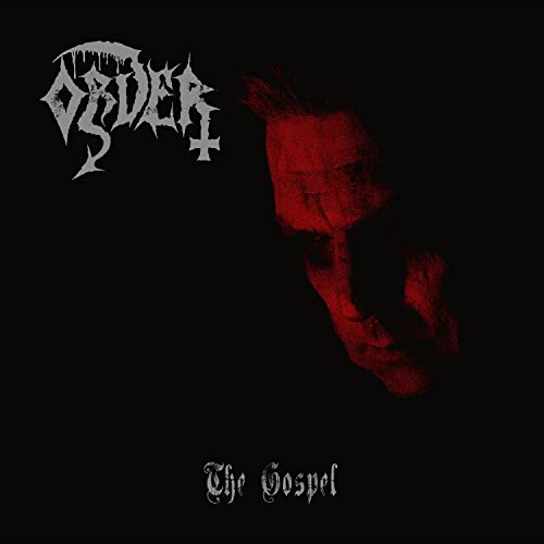 CD cover for "The Gospel" by Order, featuring a red, distorted face.