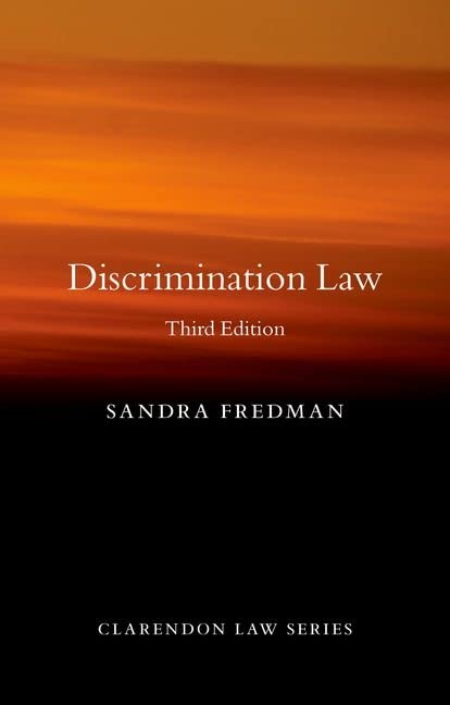 Discrimination Law (Clarendon Law Series)