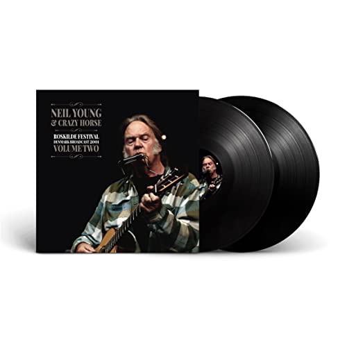 Neil Young & Crazy Horse vinyl record featuring a live performance image.