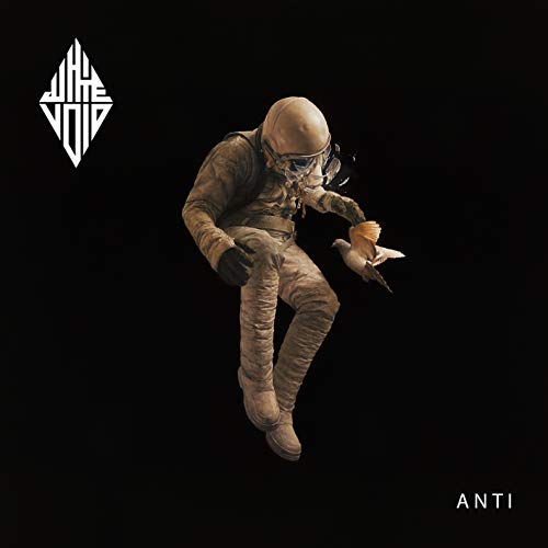 Album cover art featuring an astronaut in space with a dove, against a black background.