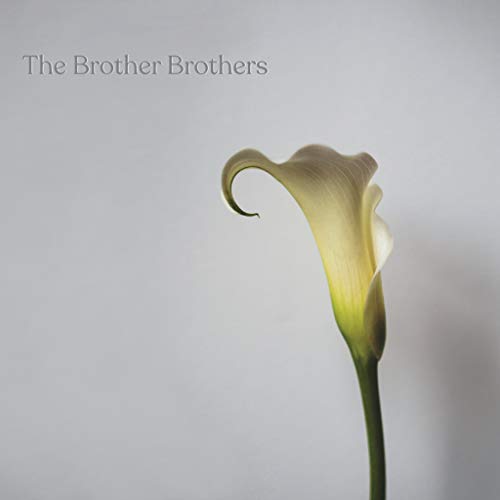 Album cover featuring a white calla lily on a gray background with text "The Brother Brothers".