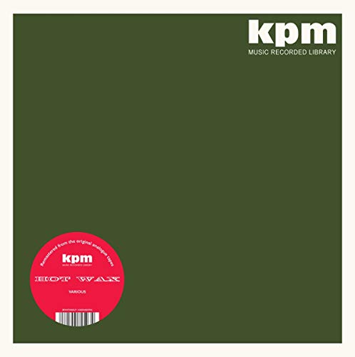 Dark green vinyl record cover with red label and white text and barcode.