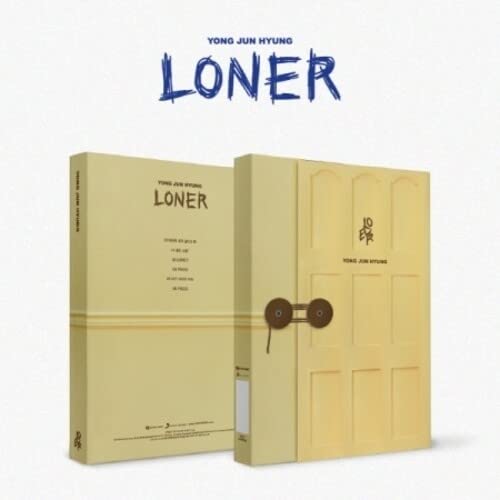 Yong Jun Hyung's “Loner” CD case, resembling a pale yellow closed door.