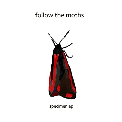 CD in jewel case with cover art depicting moths, barcode on back.