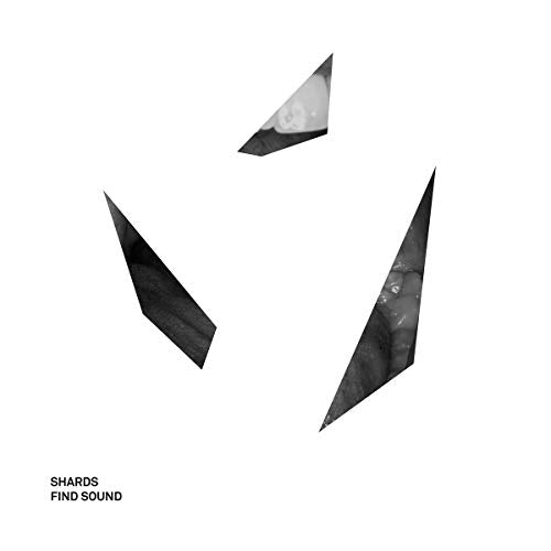 CD cover with abstract black shard shapes and a central image.