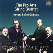 CD cover featuring the Pro Arte String Quartet in formal attire.