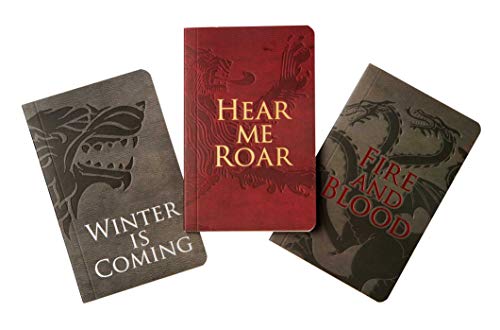 Game of Thrones: Pocket Notebook Collection: House Mottos (3-pack pocket notebooks): House Words: Set of 3 (Pocket Notebook Collection 3- set)