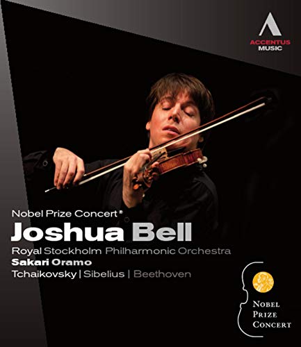 DVD cover featuring violinist Joshua Bell with orchestra details.