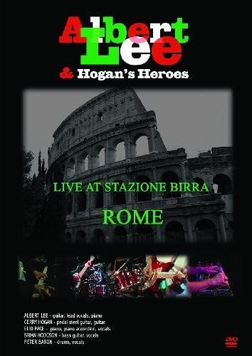 Albert Lee & Hogan's Heroes live DVD cover with the Colosseum.