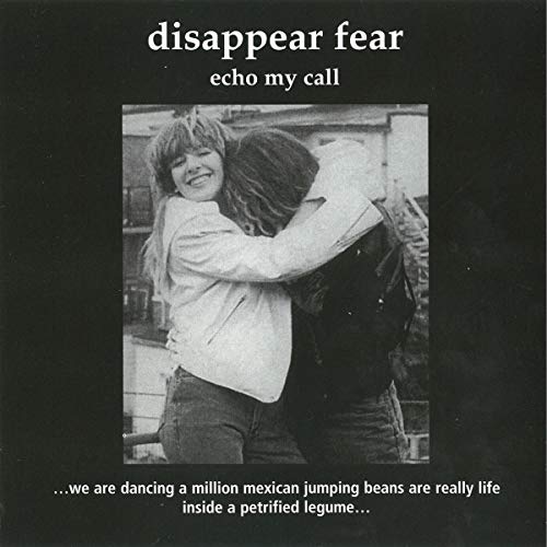 CD cover: black and white photo of two people embracing.