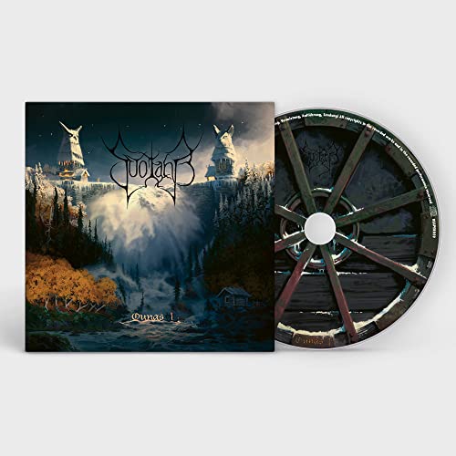 CD case and disc for Suotana - Ounas I, with fantasy landscape art.