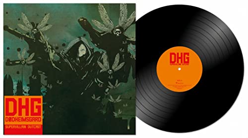 Dodheimsgard vinyl record with dark, illustrated cover art and orange label.