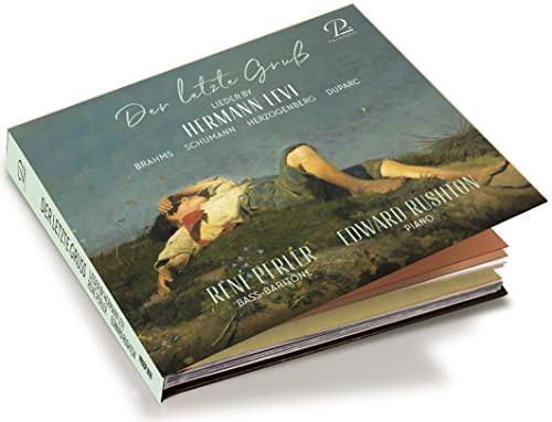 CD cover featuring a painting of a man lying in a field.