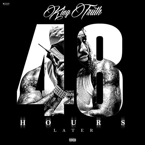 CD cover for Trae Tha Truth’s “48 HOURS LATER,” featuring a portrait.