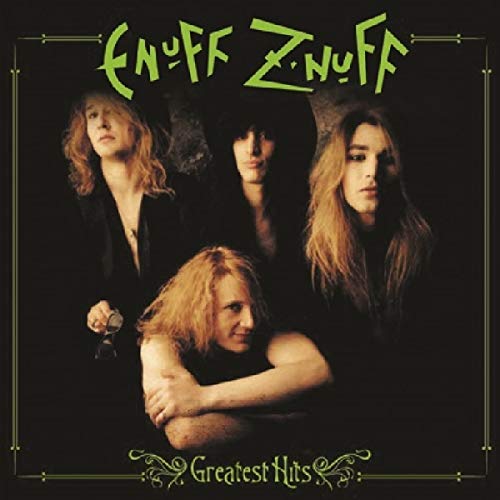 "Album cover featuring a band with three men and green text on a black background."