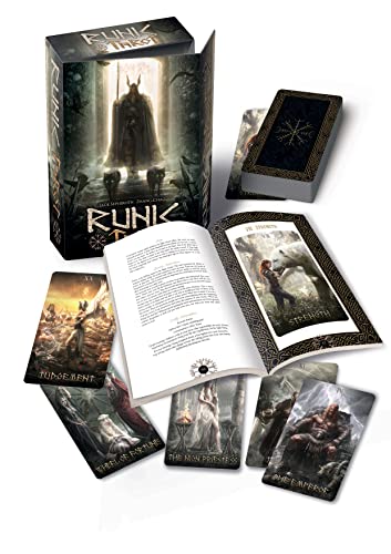 Runic Tarot Kit: 78 full colour tarot cards and 160pp book
