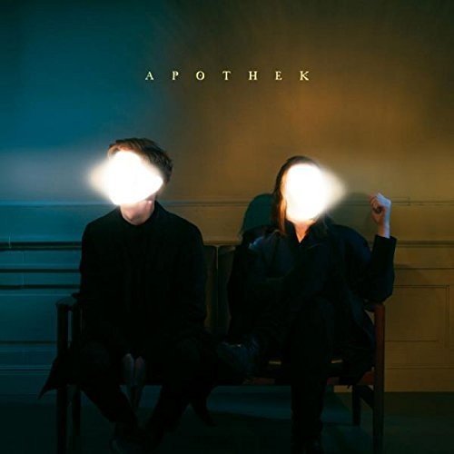 CD cover: two figures with glowing, obscured faces sit on a bench.