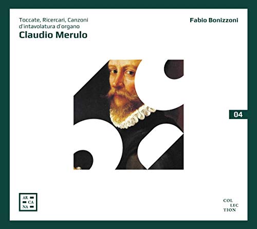 "CD cover with a portrait of a bearded man, white background, dark green border."