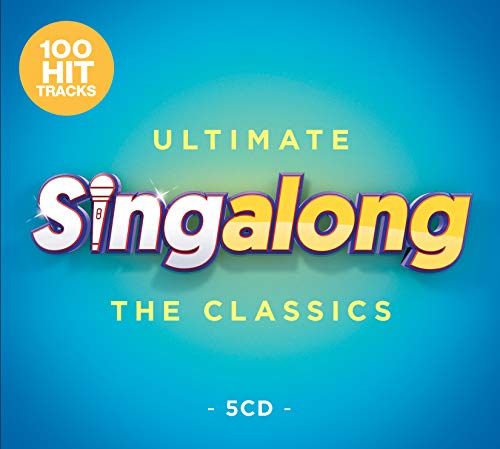 CD cover for “Ultimate Singalong - The Classics” with a microphone.