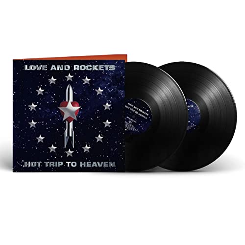 Love and Rockets" double vinyl record with space-themed cover art.
