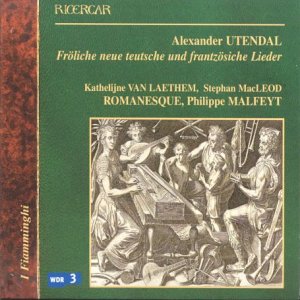 "CD cover with green background, illustration of people, and gold text."