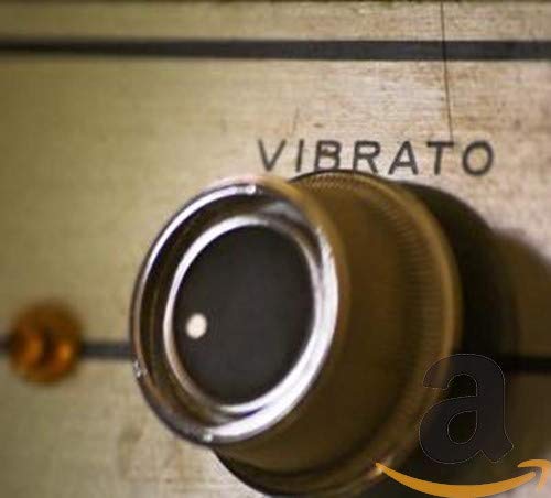 Close-up of a vintage radio’s gold-toned volume knob and textured surface.