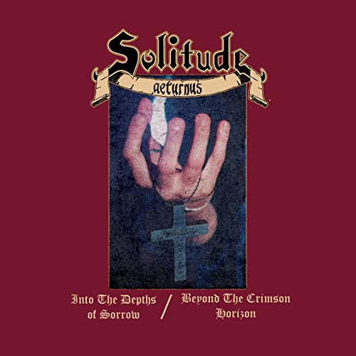 CD cover: hand clutching a cross against a dark, textured background.