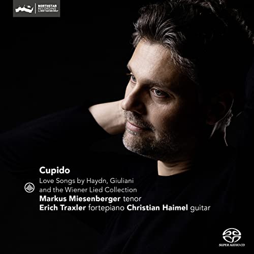 CD cover featuring a portrait of Markus Miesenberger, a tenor.