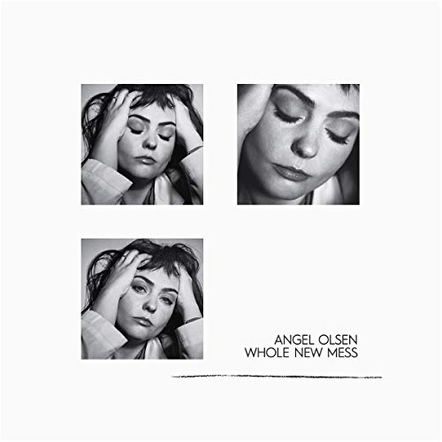 Angel Olsen album cover: four black and white portraits of a woman.
