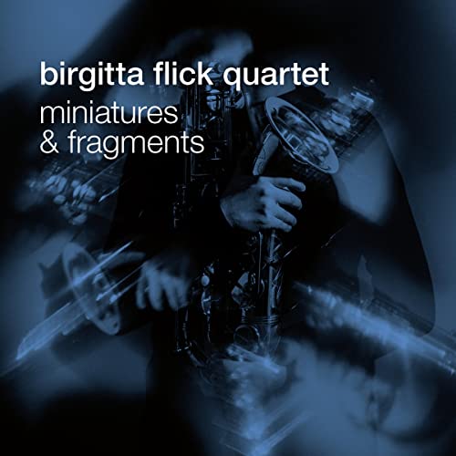 CD cover featuring a blurred saxophone player in blue tones.