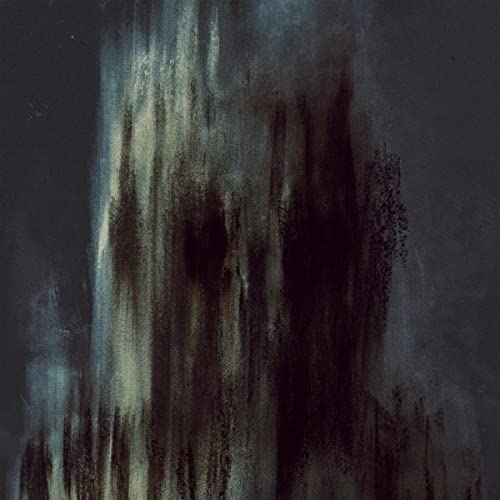 Dark, abstract CD cover for “Opponent - Sentinel” with blurred figure.
