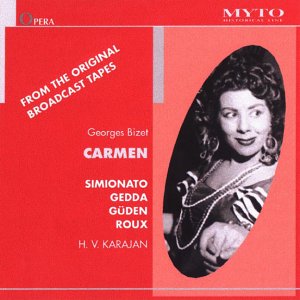 Red CD cover featuring a black and white portrait of a woman.