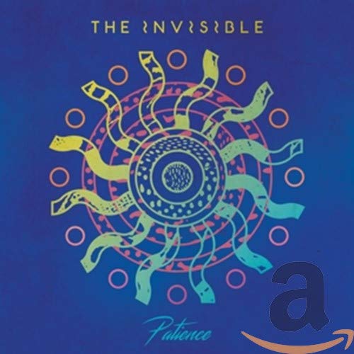 Vinyl record cover for “Patience” by The Invisible, with sun-like design.