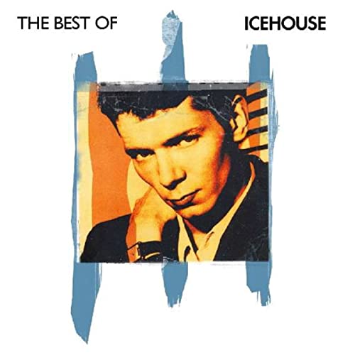 CD cover featuring a stylized portrait of a man, with text reading The Best Of Icehouse.