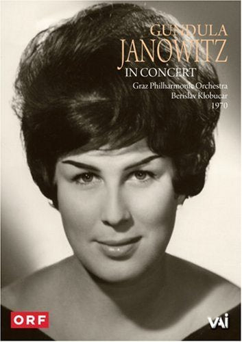 Black-and-white DVD cover featuring a woman's portrait with text overlay and logos.