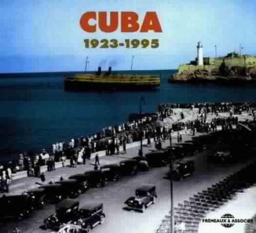 CD cover: vintage Cuba scene with ships, lighthouse, and crowd.