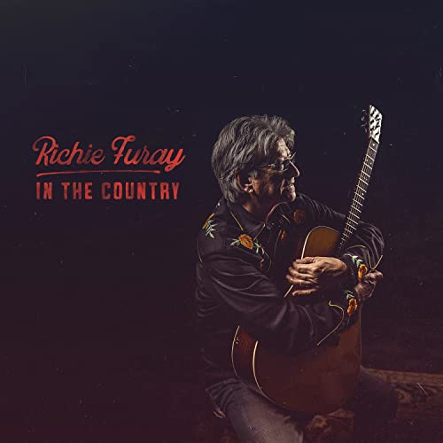 Richie Furay album cover: man with acoustic guitar, dark background.