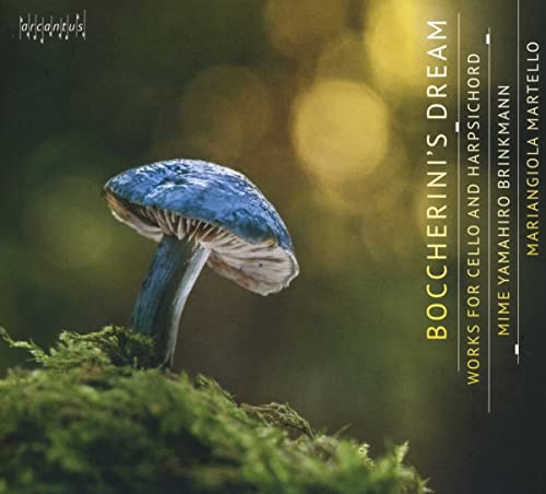 CD cover featuring a blue mushroom on a mossy background.