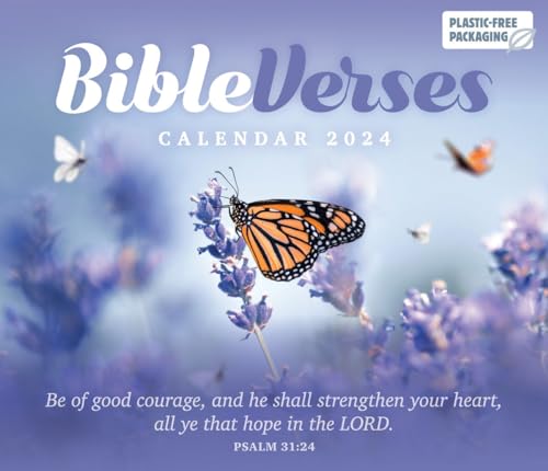 Bible Verses Boxed Calendar 2024