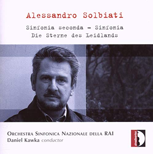 CD cover featuring composer Alessandro Solbiati and conductor Daniel Kawka.