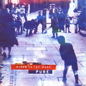 CD cover: black and white street scene with people, red title text.