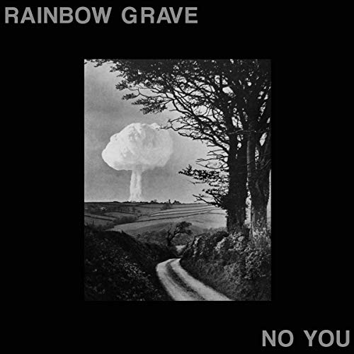 Black and white album cover depicting a mushroom cloud over a landscape.