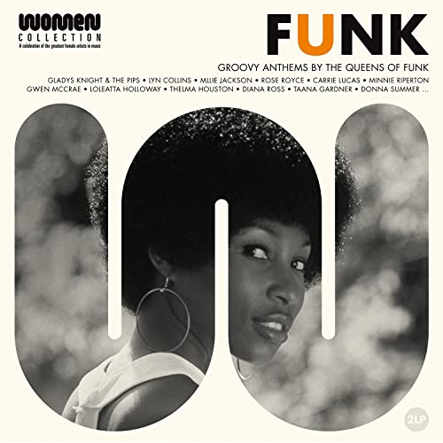 Vinyl album cover featuring a portrait of a Black woman with afro hair.