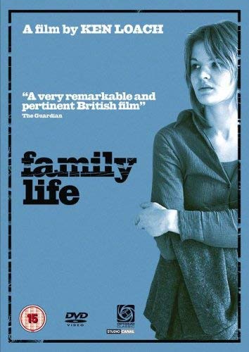 DVD cover for "Family Life" featuring a woman in a gray jacket.